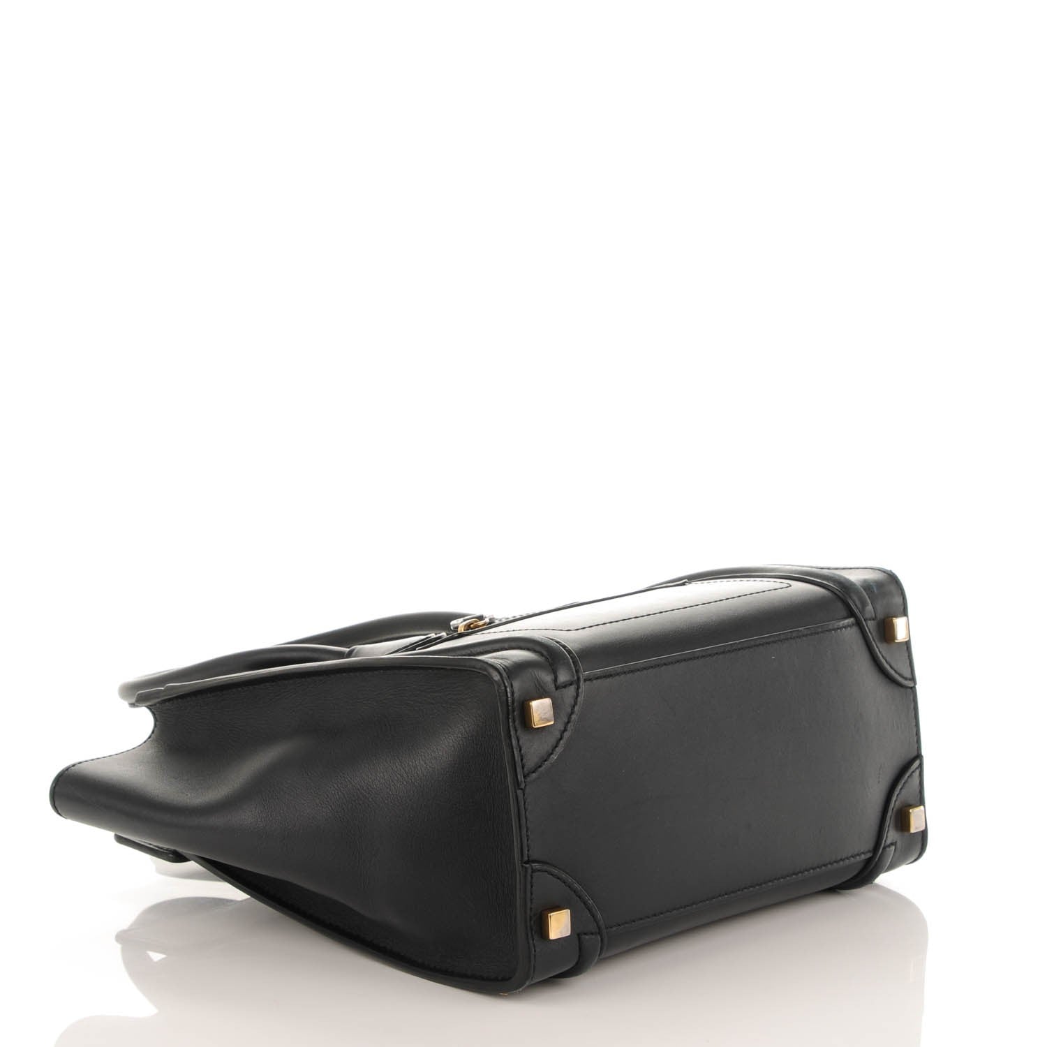 Celine Smooth Calfskin Micro Luggage Navy Blue 4 of 9