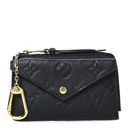 Louis Vuitton Empreinte Recto Verso Card Holder Black 1 of 7