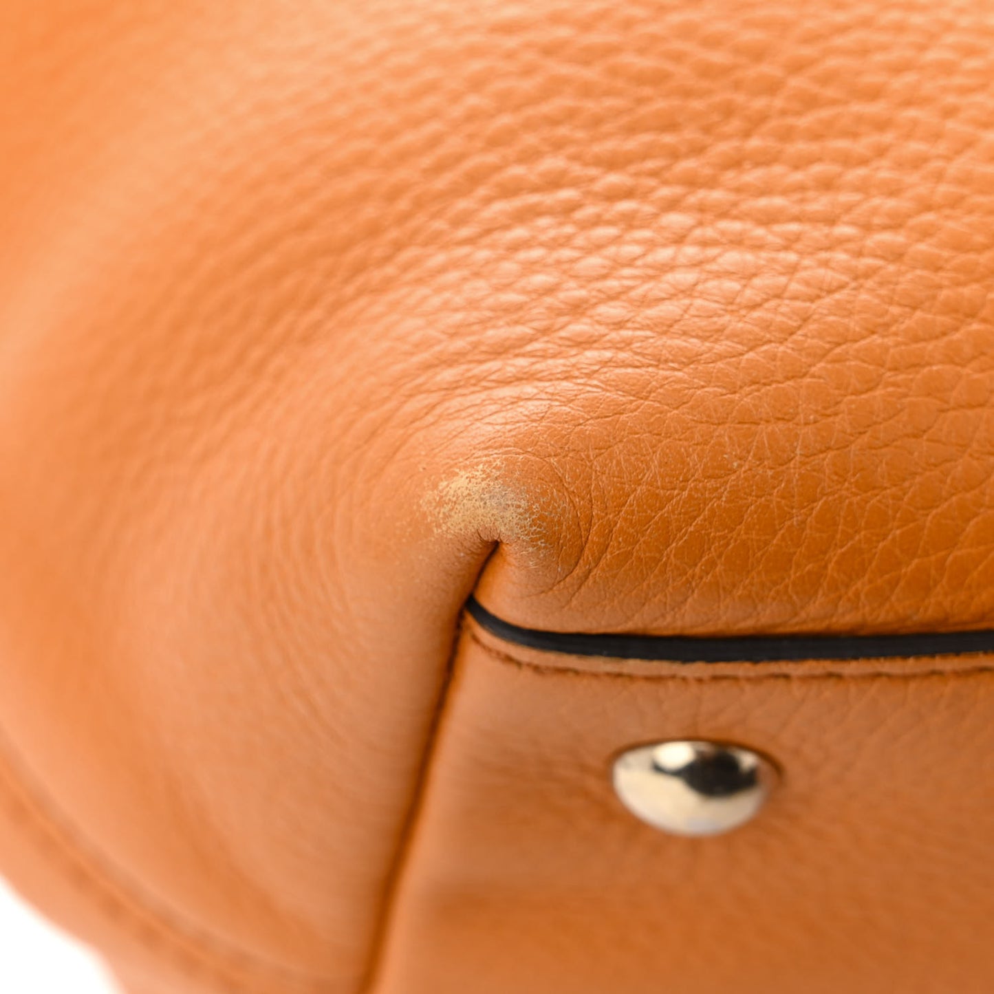Cellarius Calfskin Small Soho Top Handle Satchel Curcuma