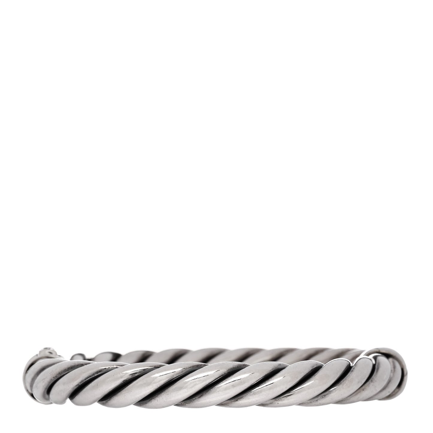 DAVID YURMAN Sterling Silver Metro Hinged Bangle Bracelet