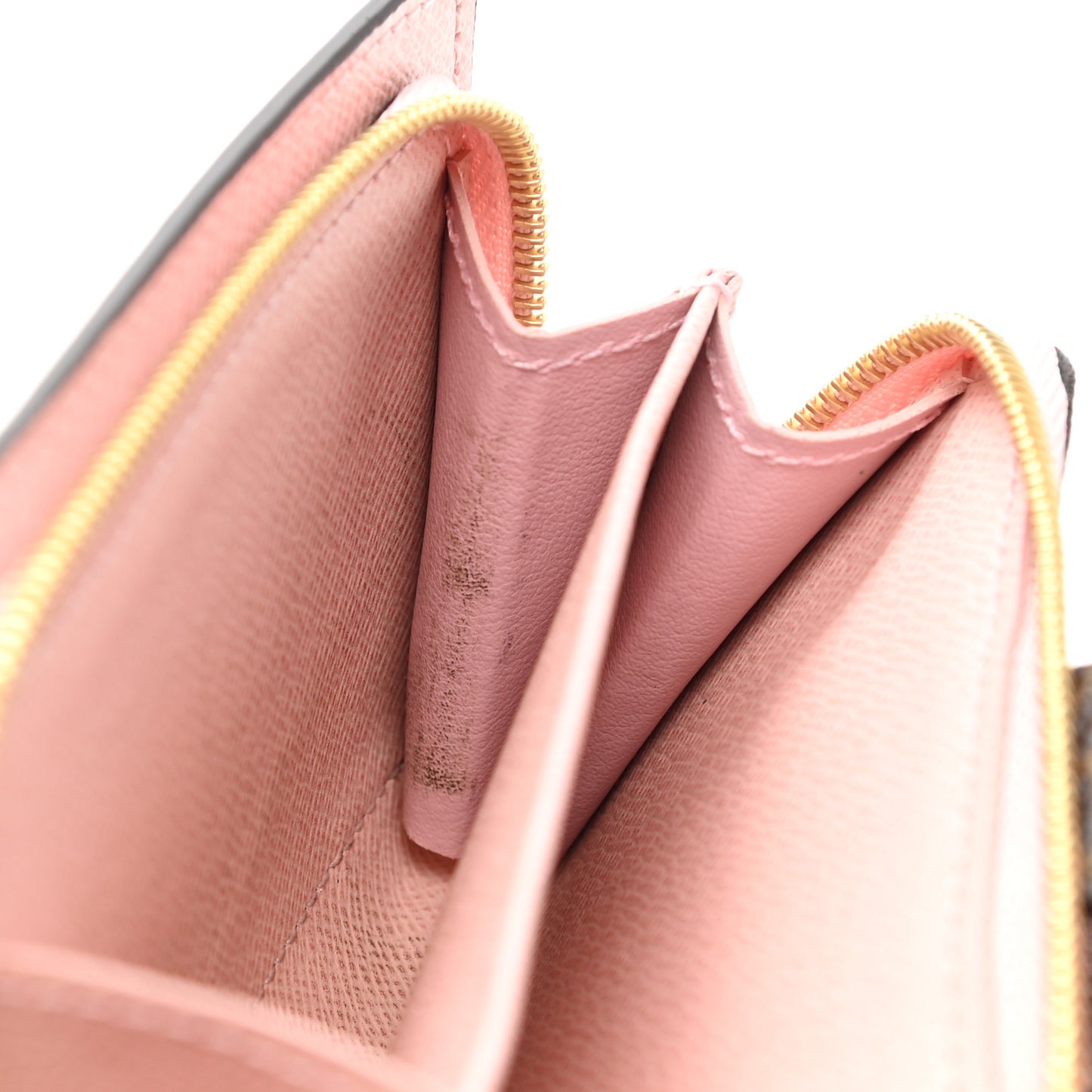 Monogram Juliette Wallet Rose Ballerine