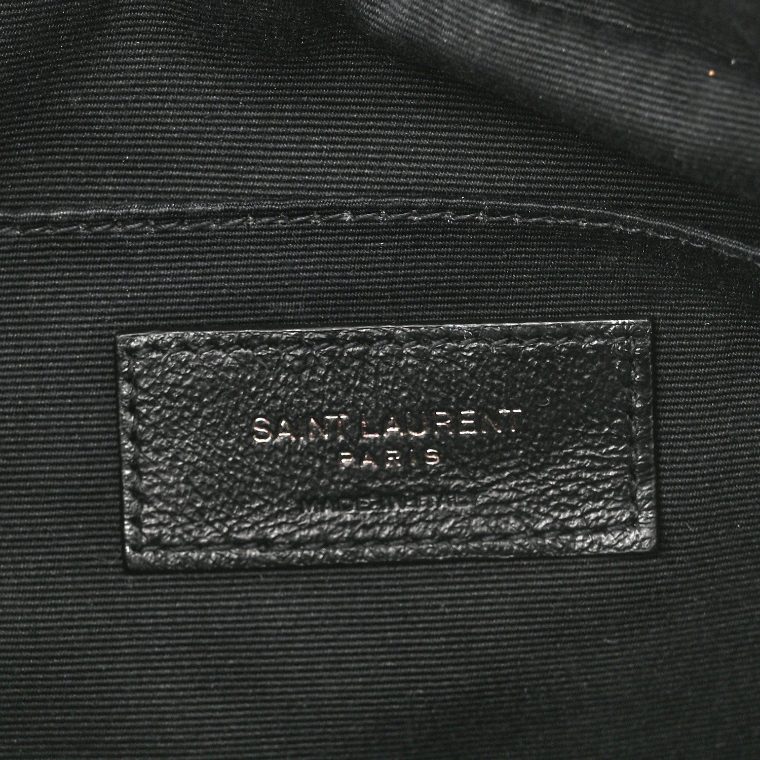 Saint Laurent Calfskin Matelasse Monogram Lou Camera Bag Granite 6 of 11