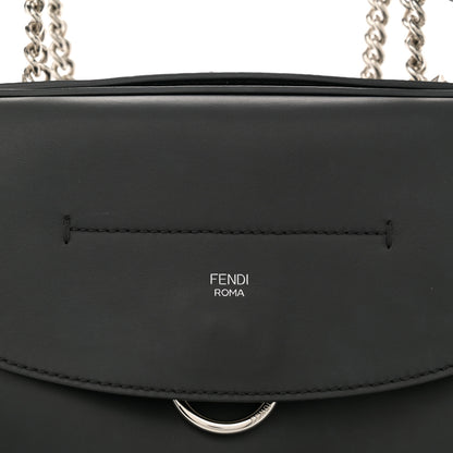 Fendi Vitello Century Opaco Large Back to School Backpack Black 8 of 12