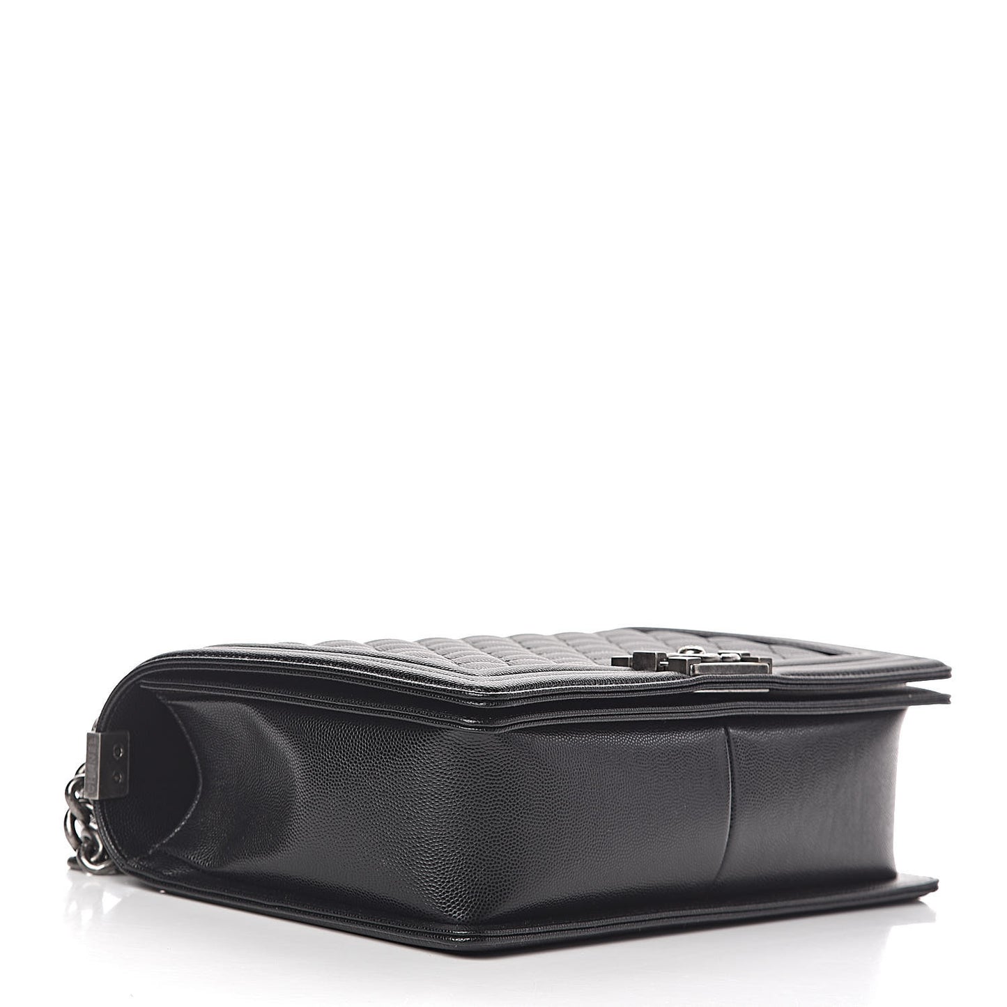 Caviar Quilted New Medium Boy Flap Black