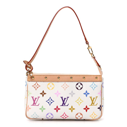 Louis Vuitton LV X TM Monogram Multicolor Pochette Accessories White 1 of 9