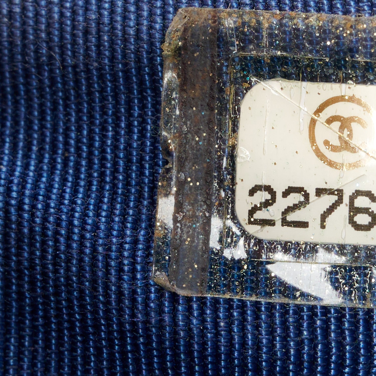 Chanel Lambskin Quilted Small Flap Wallet Blue 8 of 9