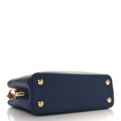 Louis Vuitton Taurillon Capucines BB Tour de France Blue 4 of 10