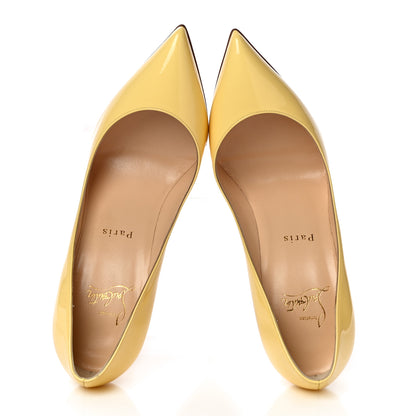 Christian Louboutin Patent So Kate 120 Pumps 37.5 Yellow 5 of 11