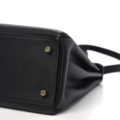 Hermes Togo Kelly Retourne 28 Black 9 of 10