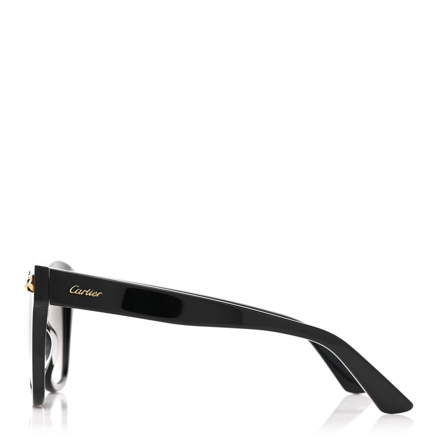 Panthere De Cartier Sunglasses Black