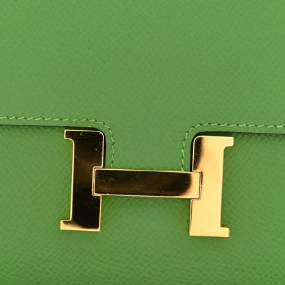 Hermes Epsom Constance Long To Go Wallet Vert Yucca 11 of 12