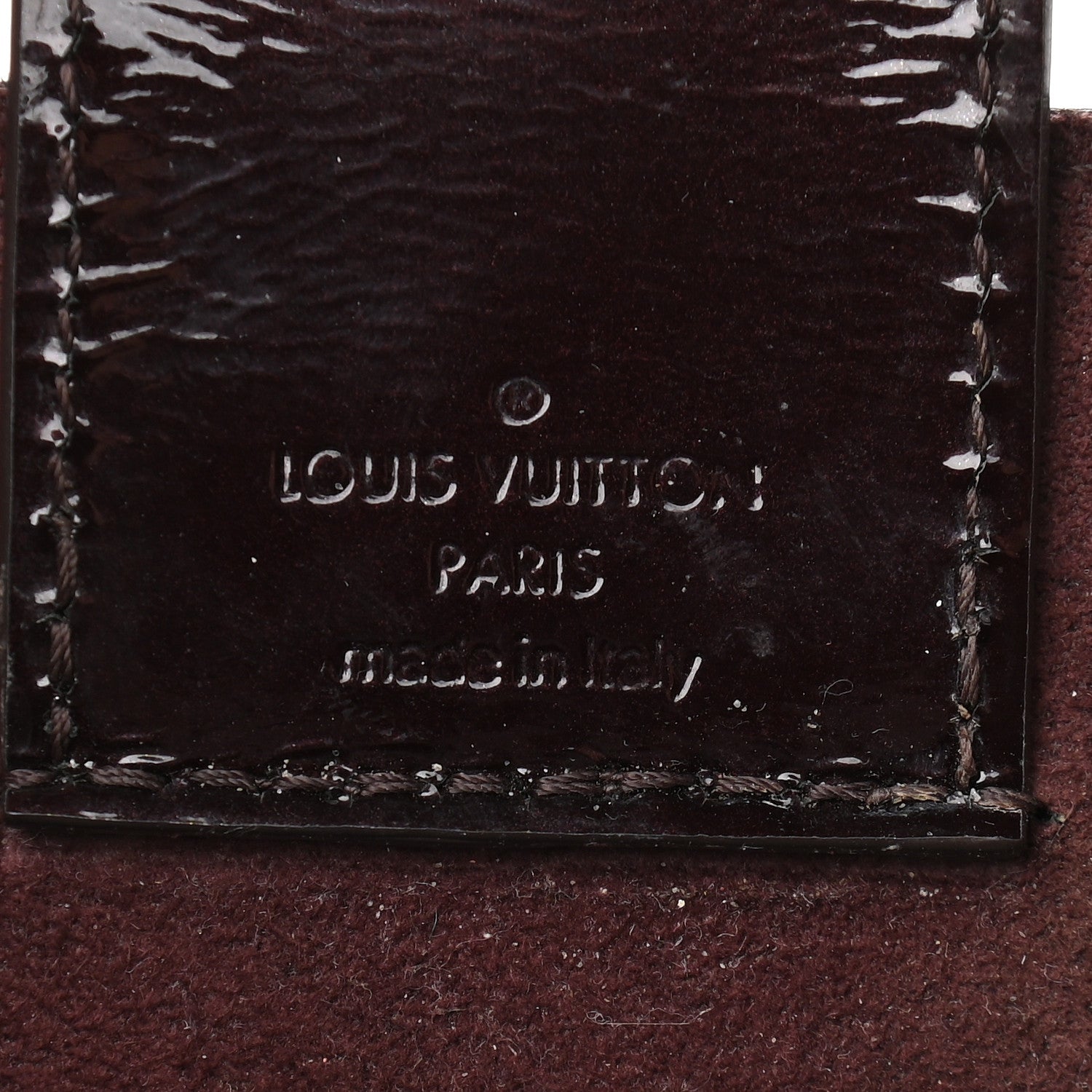 Louis Vuitton Vernis Long Beach MM Amarante 6 of 17