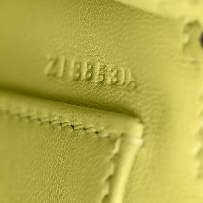 Hermes Chevre Mysore Mini Kelly Sellier 20 Jaune Bourgeon 7 of 14