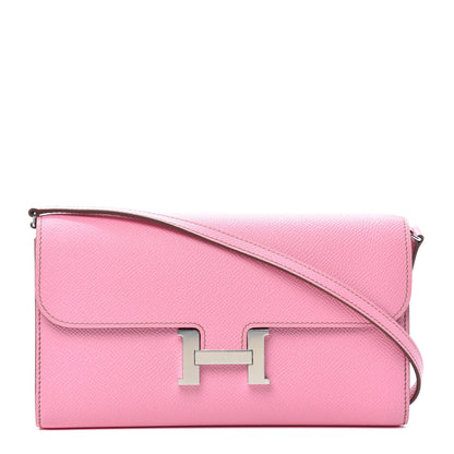 Hermes Epsom Constance Wallet To Go 5P Pink 1 of 6