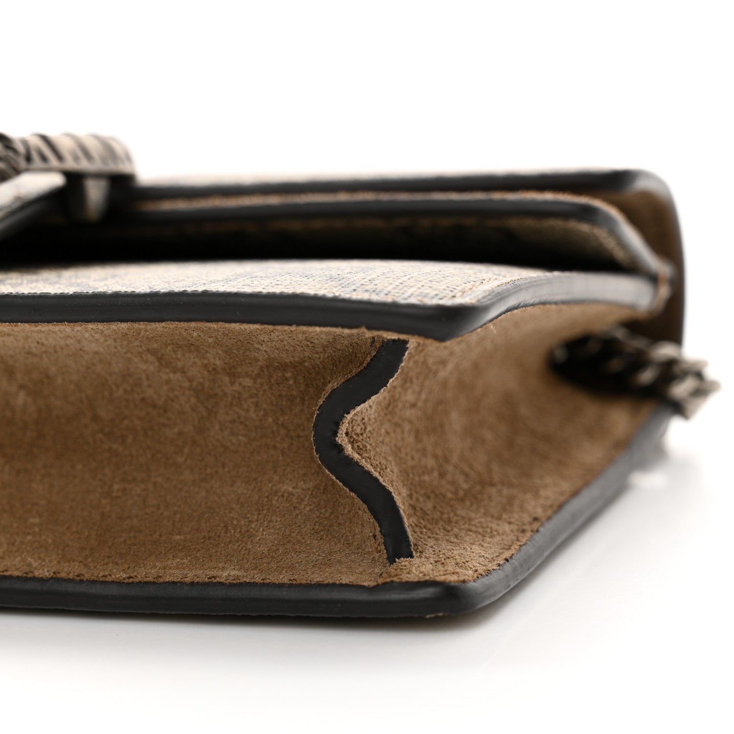 Gucci GG Supreme Monogram Super Mini Dionysus Shoulder Bag Taupe 9 of 11