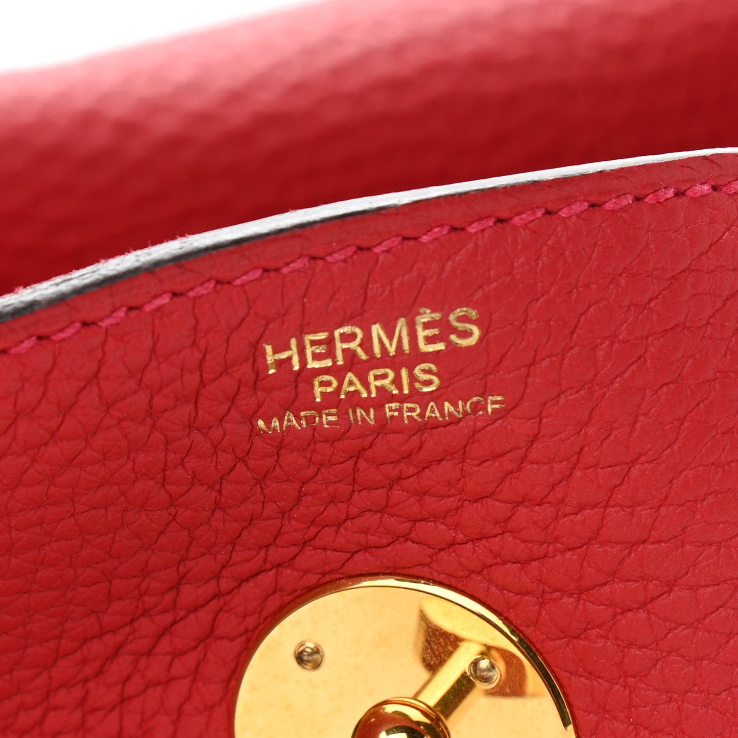 Taurillon Clemence Lindy 30 Rouge Casaque