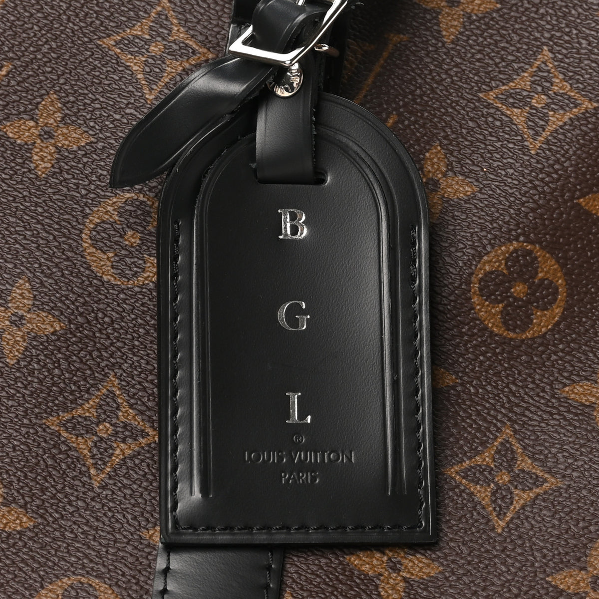Louis Vuitton Monogram Macassar Keepall Bandouliere 55 9 of 9