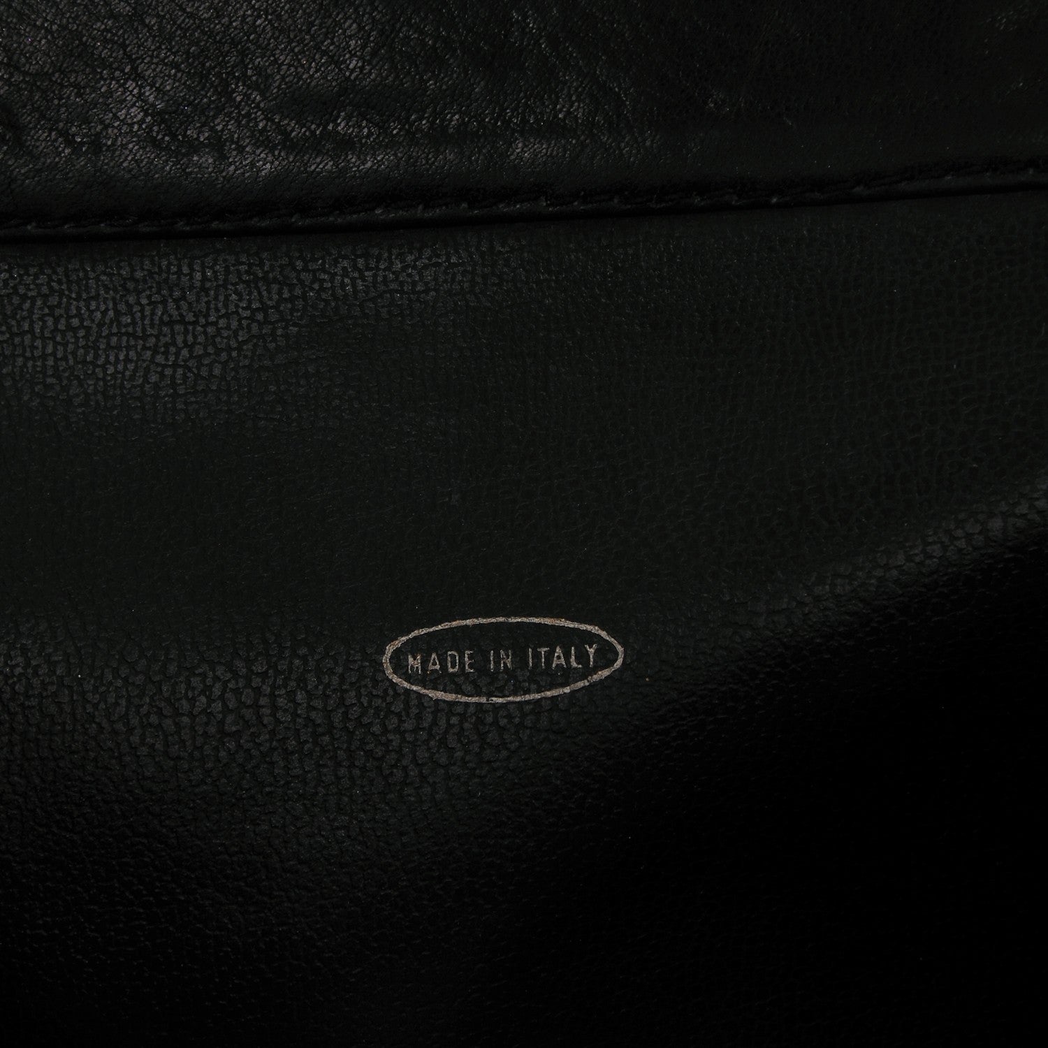 Chanel Calfskin Quilted Kisslock Frame Bag Black 7 of 8
