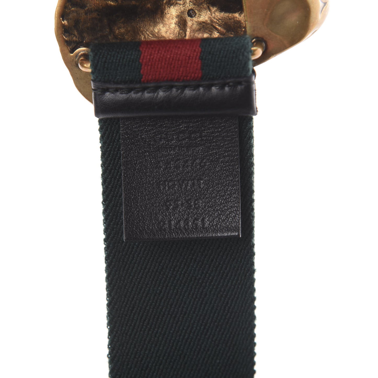 Canvas Web Wolf Belt 95 38 Green Red