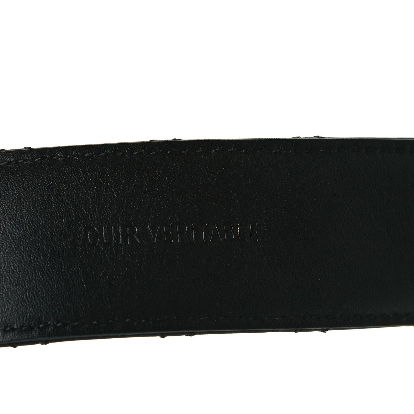 Lambskin Quilted CC Chain Belt 75 30 Black
