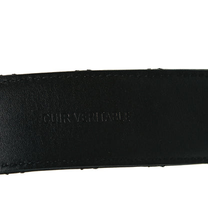 Chanel Lambskin Quilted CC Chain Belt 75 30 Black 4 of 6