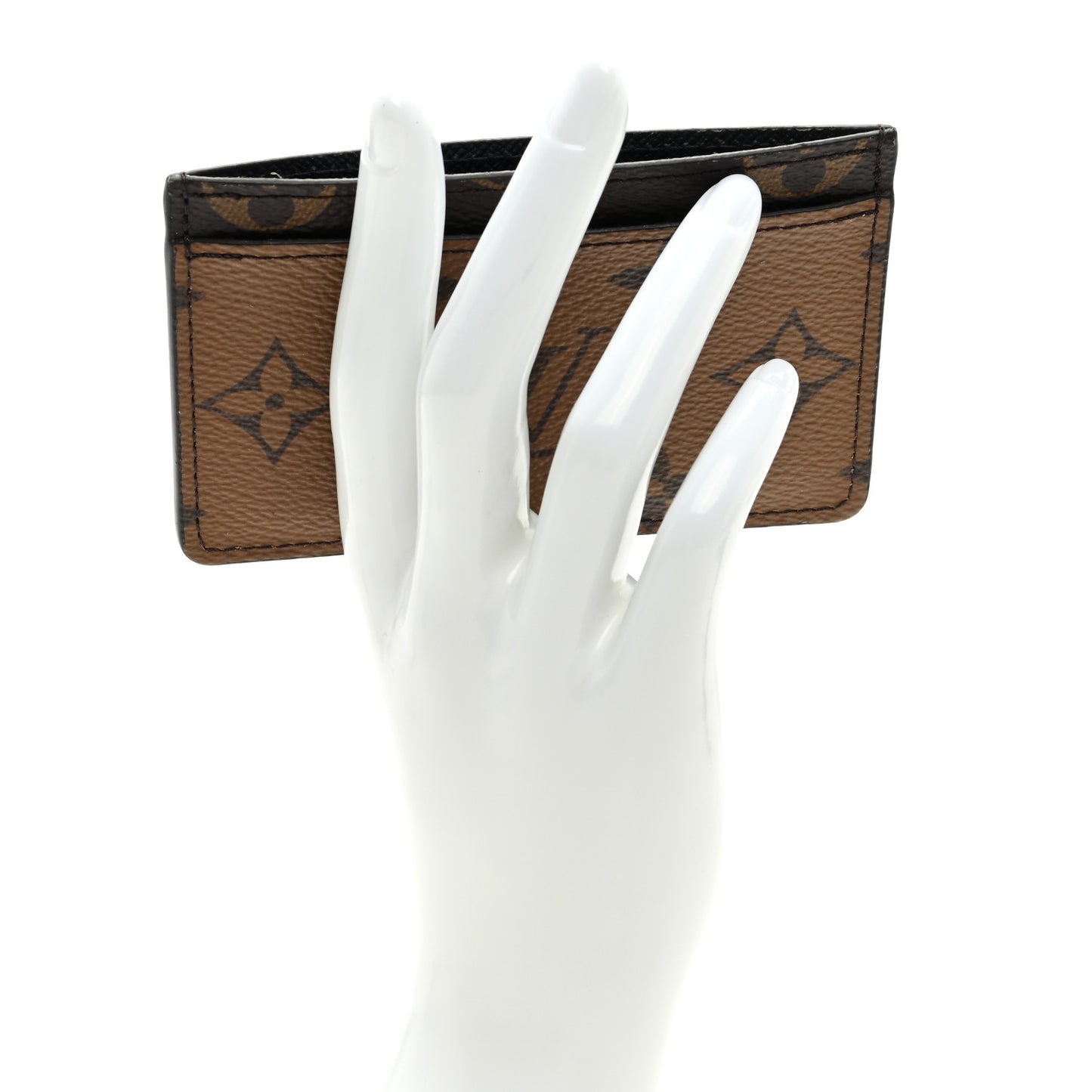 Reverse Monogram Card Holder