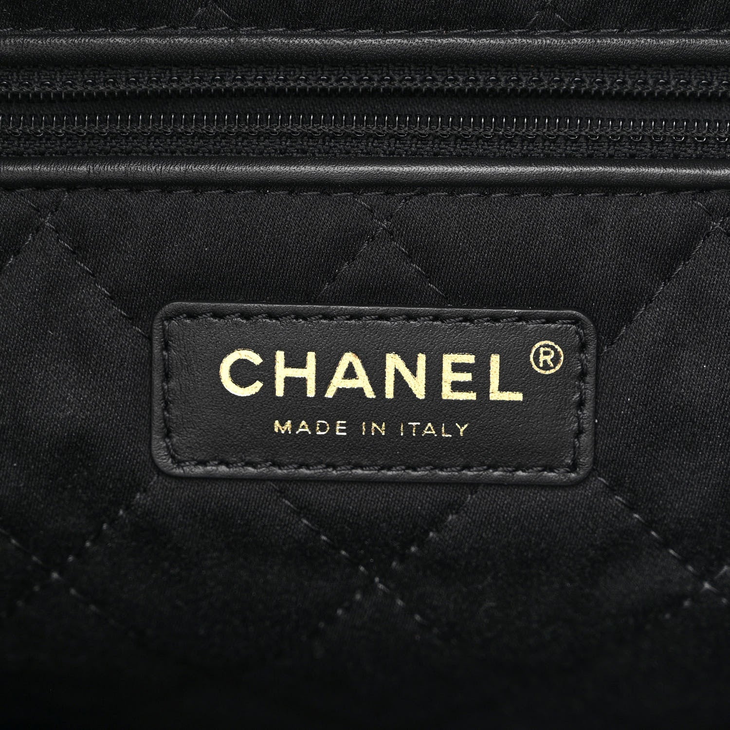 Chanel Shiny Calfskin Quilted Chanel 22 Black 8 of 12