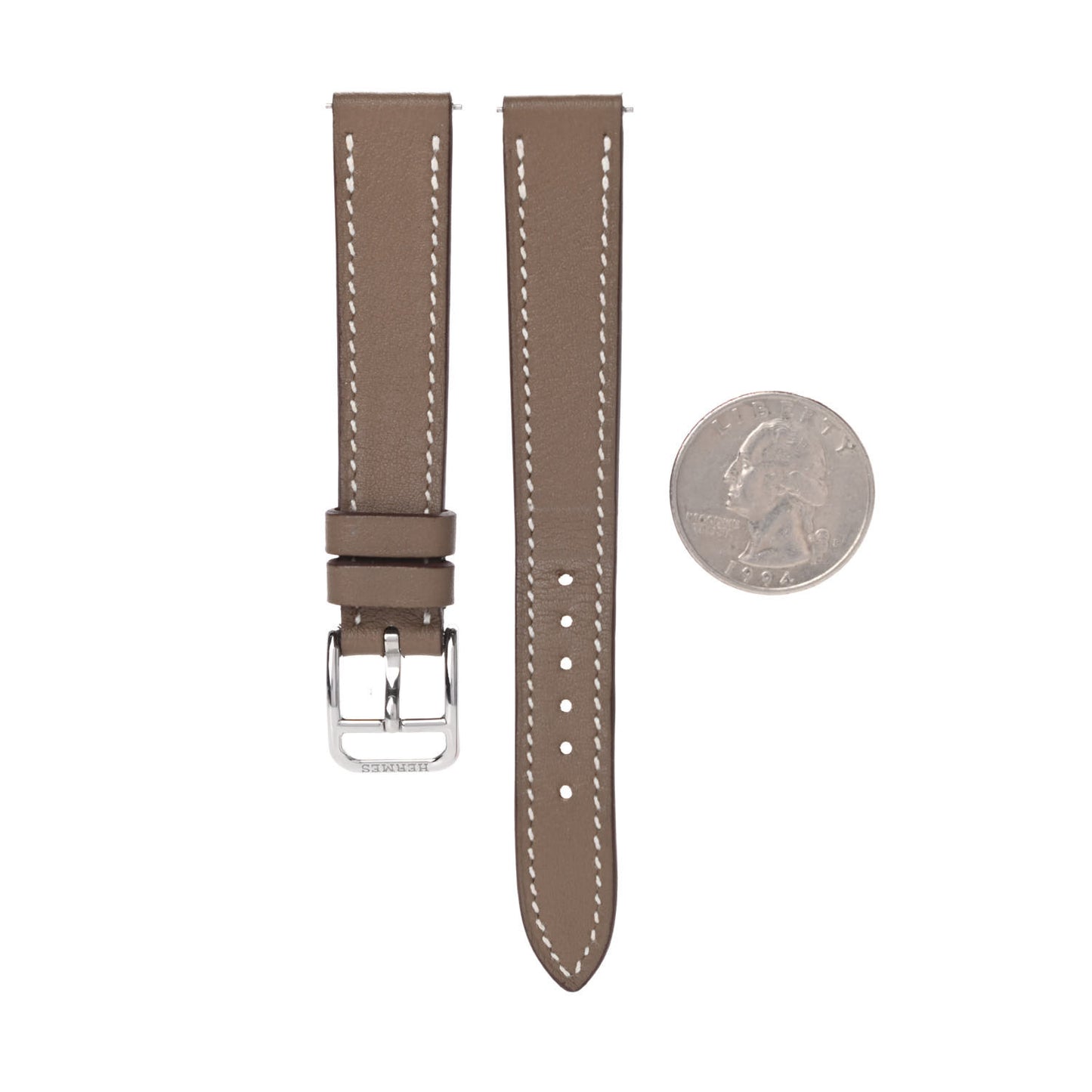 Swift Heure H PM Watch Strap Etoupe