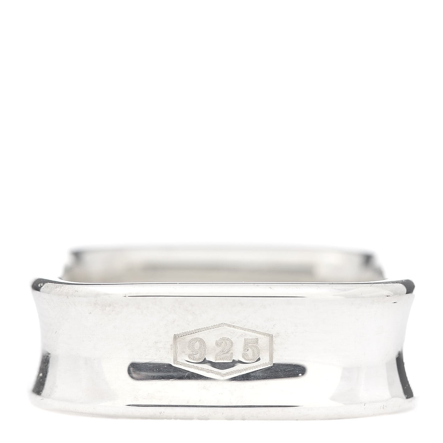 Sterling Silver 1837 Square Ring 54 7