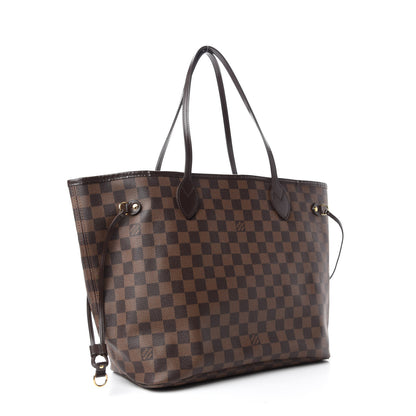 Louis Vuitton Damier Ebene Neverfull MM 3 of 10