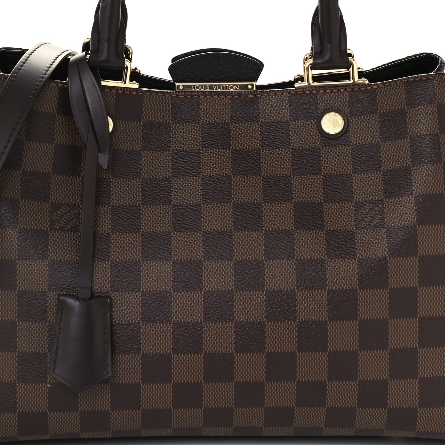 Damier Ebene Cuir Taurillon Brittany Black