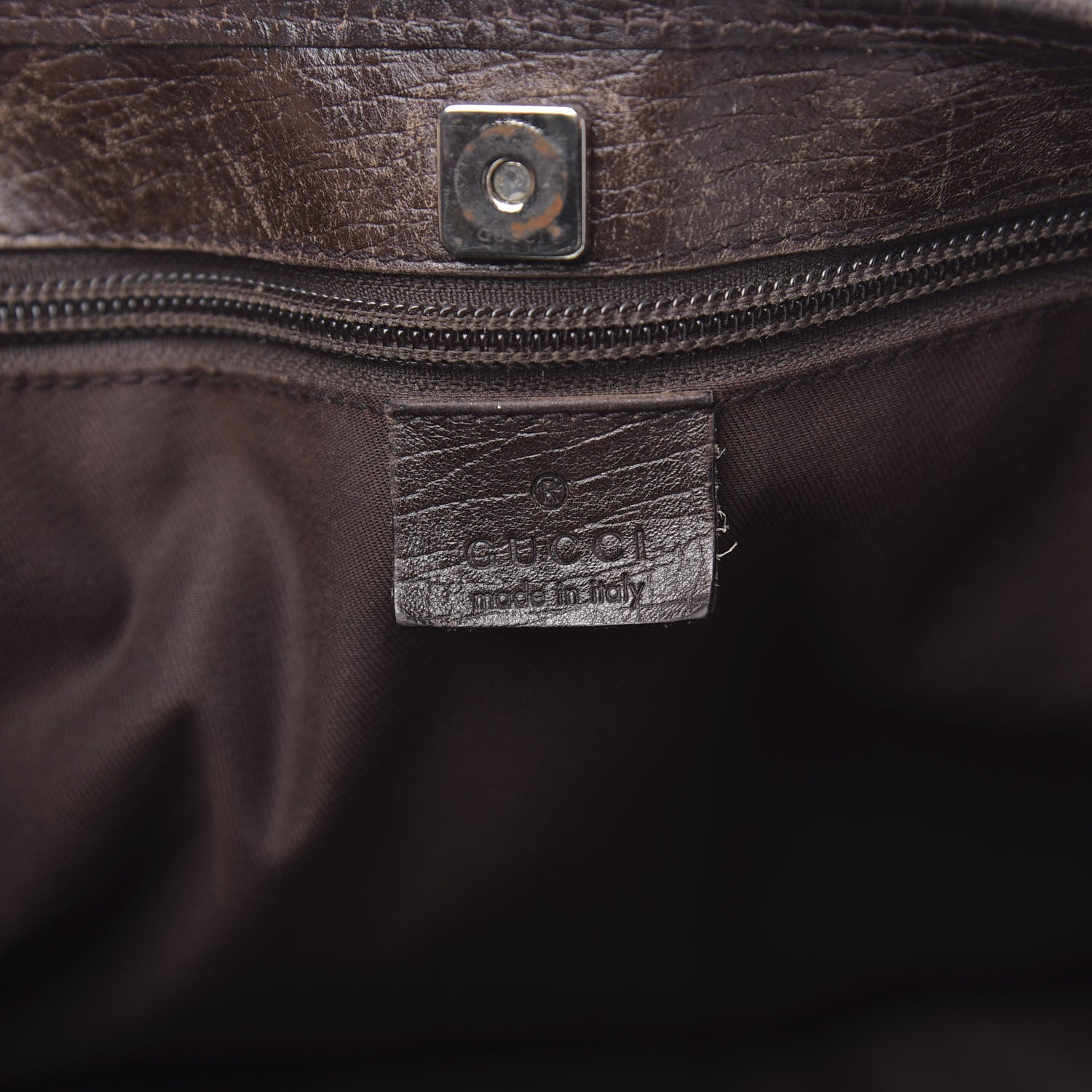 Gucci GG Plus Monogram Medium Joy Tote Dark Brown 6 of 16