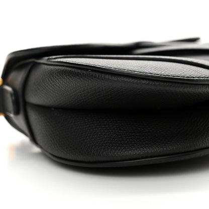 Christian Dior Grained Calfskin Mini Saddle Bag Black 9 of 12