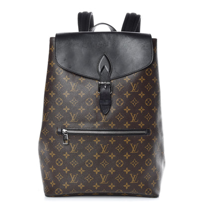 Louis Vuitton Monogram Macassar Palk Backpack 1 of 11
