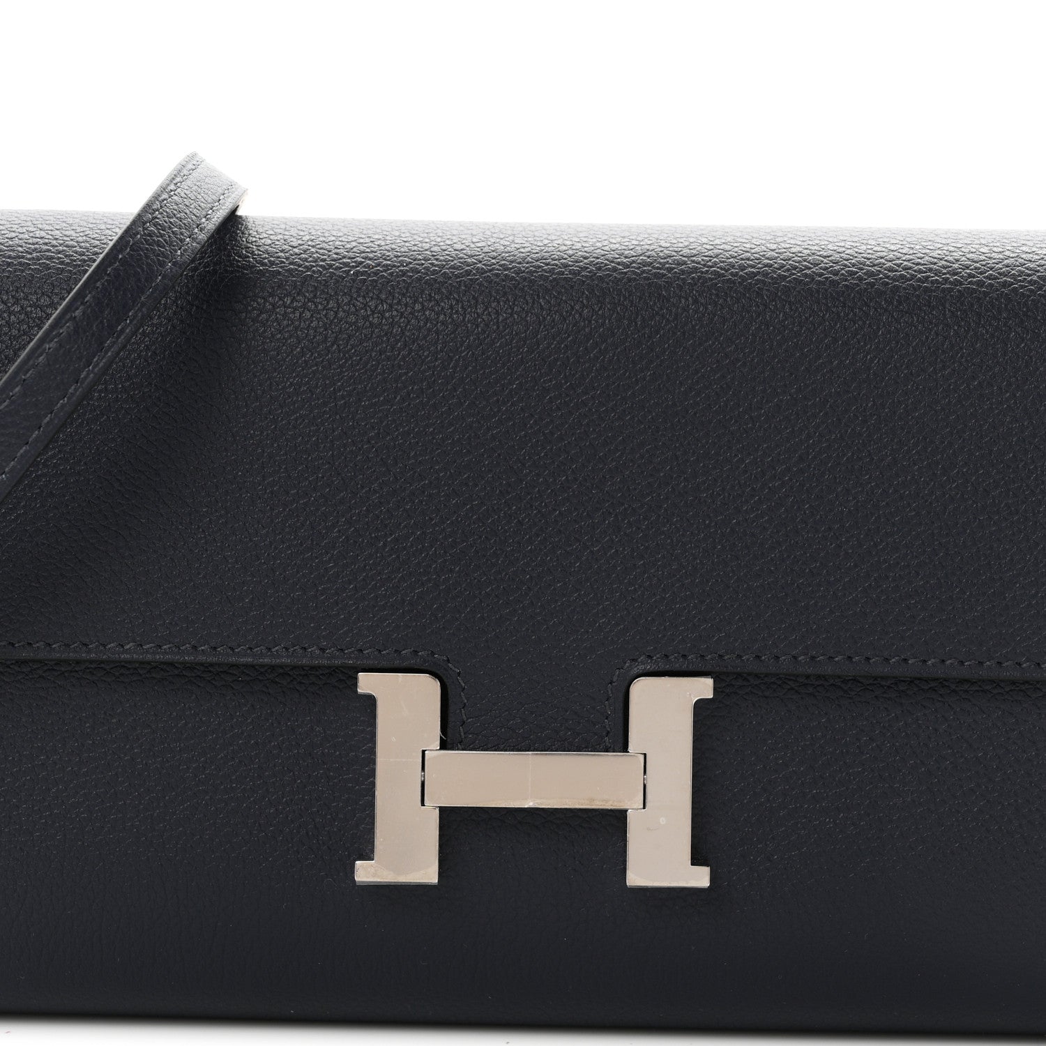 Hermes Evercolor Constance Wallet To Go Bleu Nuit 8 of 11