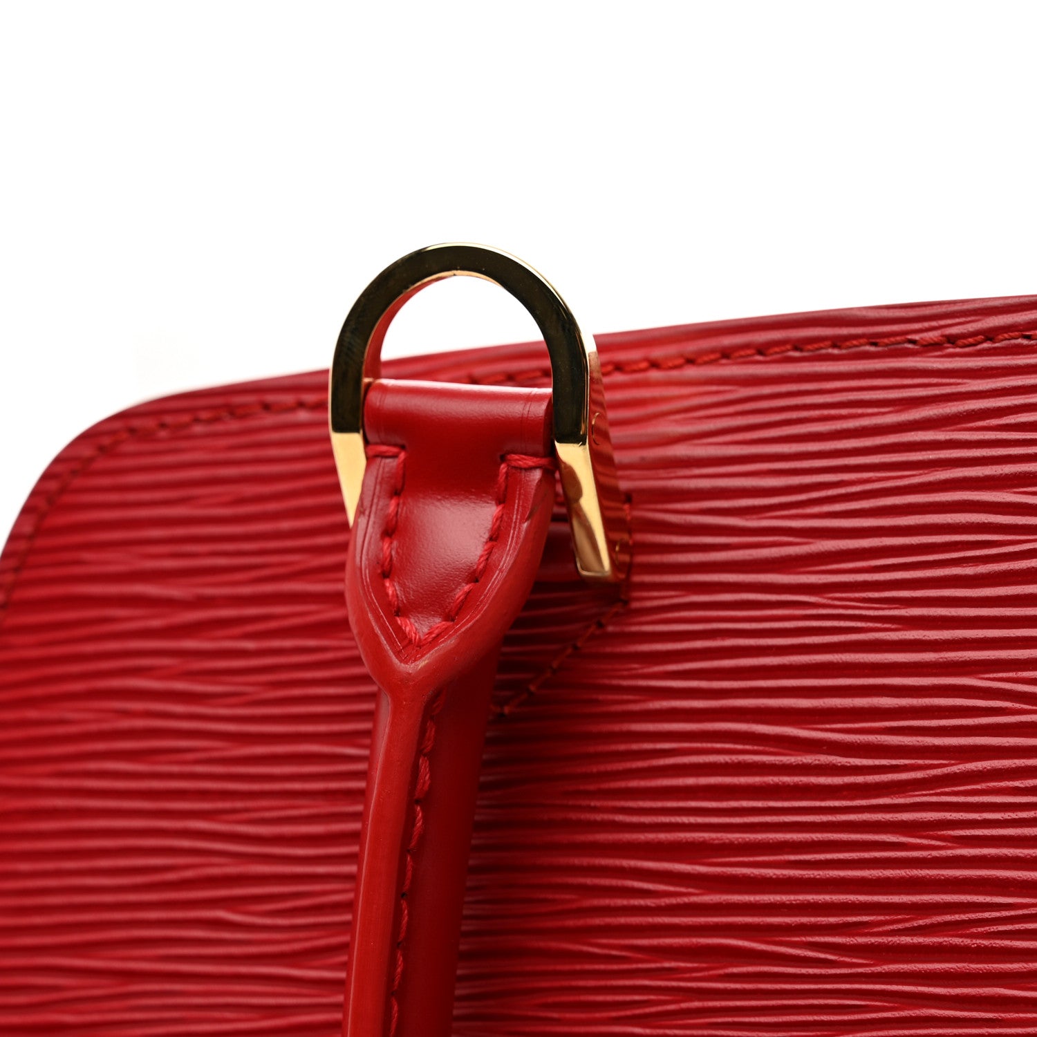 Louis Vuitton Epi Pont-Neuf Castillan Red 10 of 10