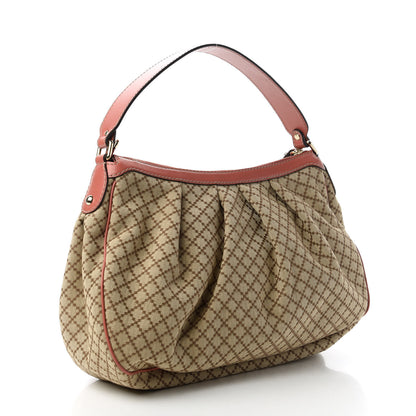 Gucci Diamante Medium Sukey Hobo Coral 3 of 12