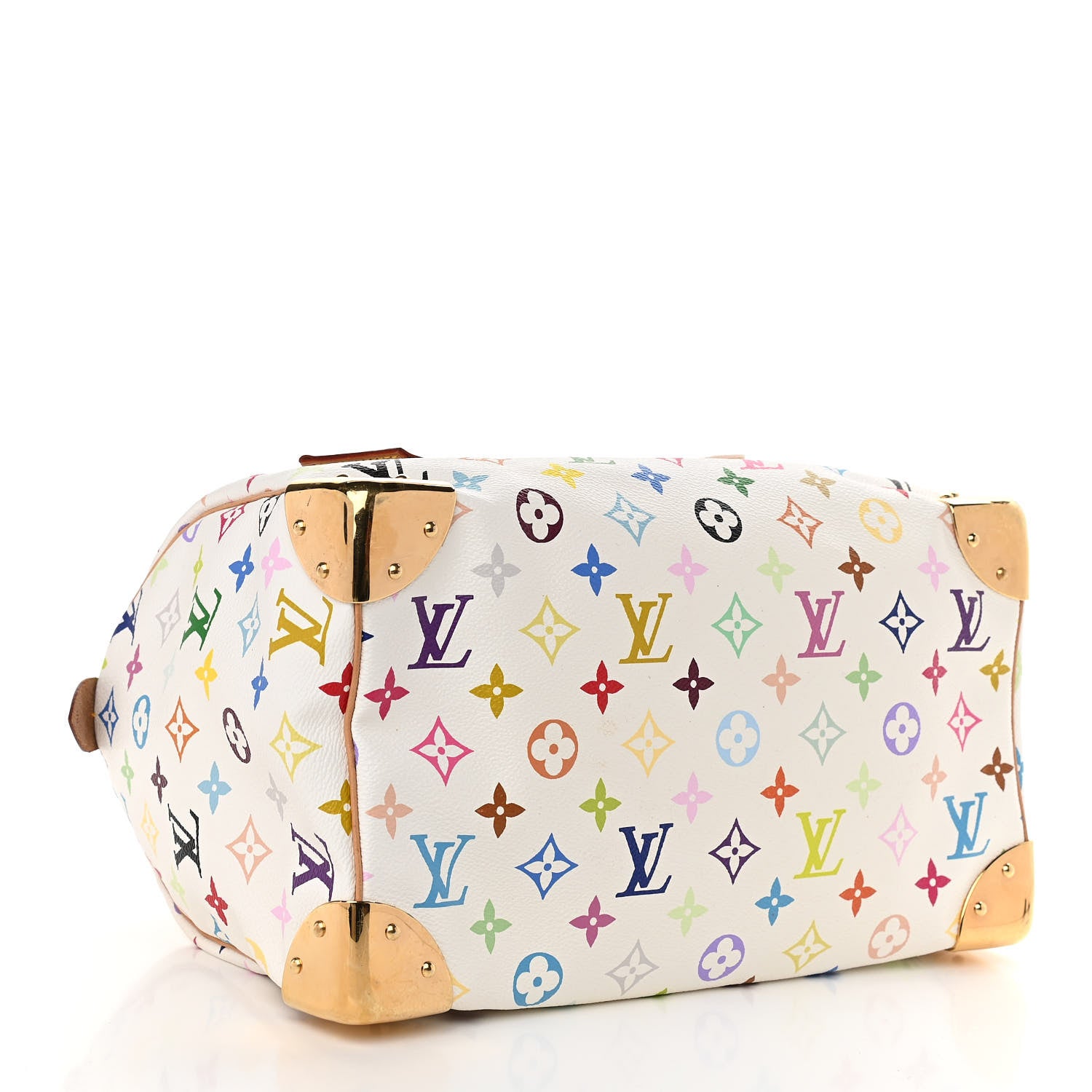 Louis Vuitton Monogram Multicolor Speedy 30 White 4 of 14