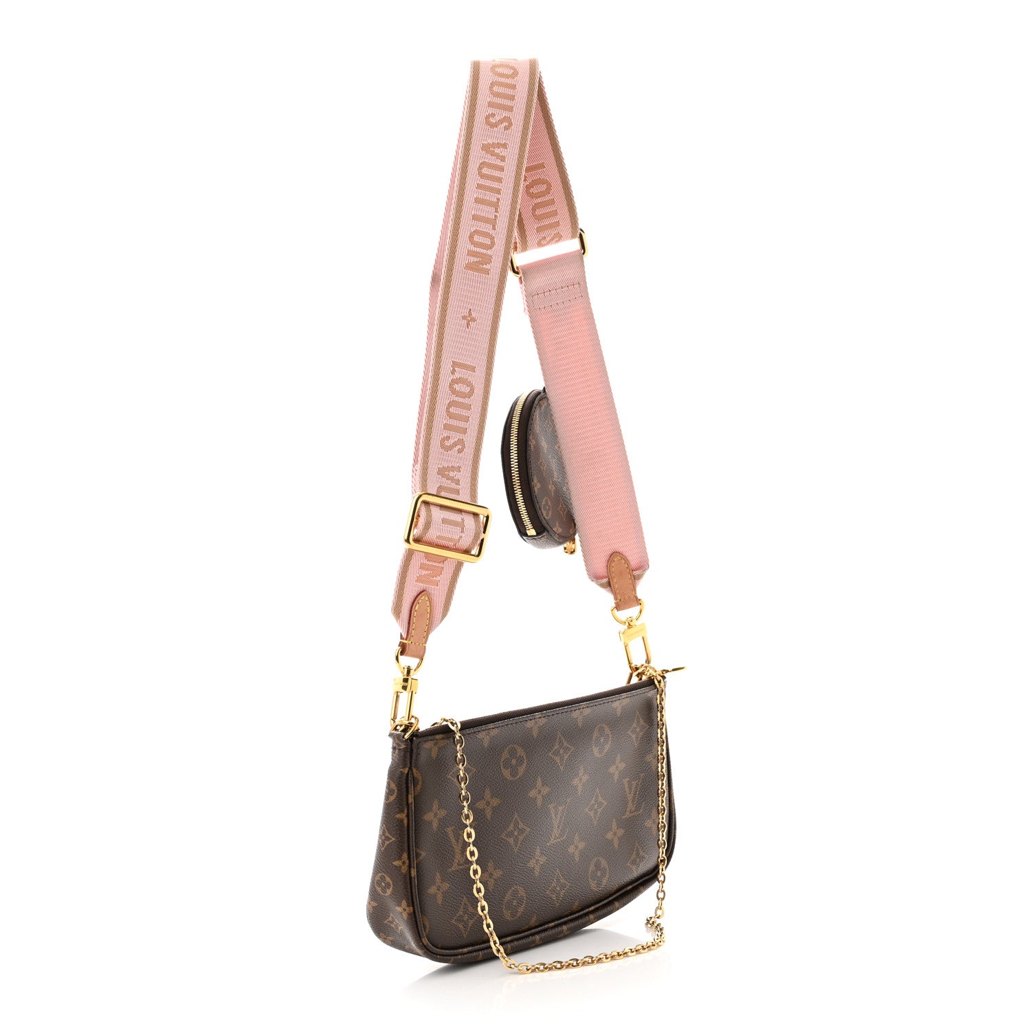 Louis Vuitton Monogram Multi Pochette Accessories Rose Clair 3 of 12