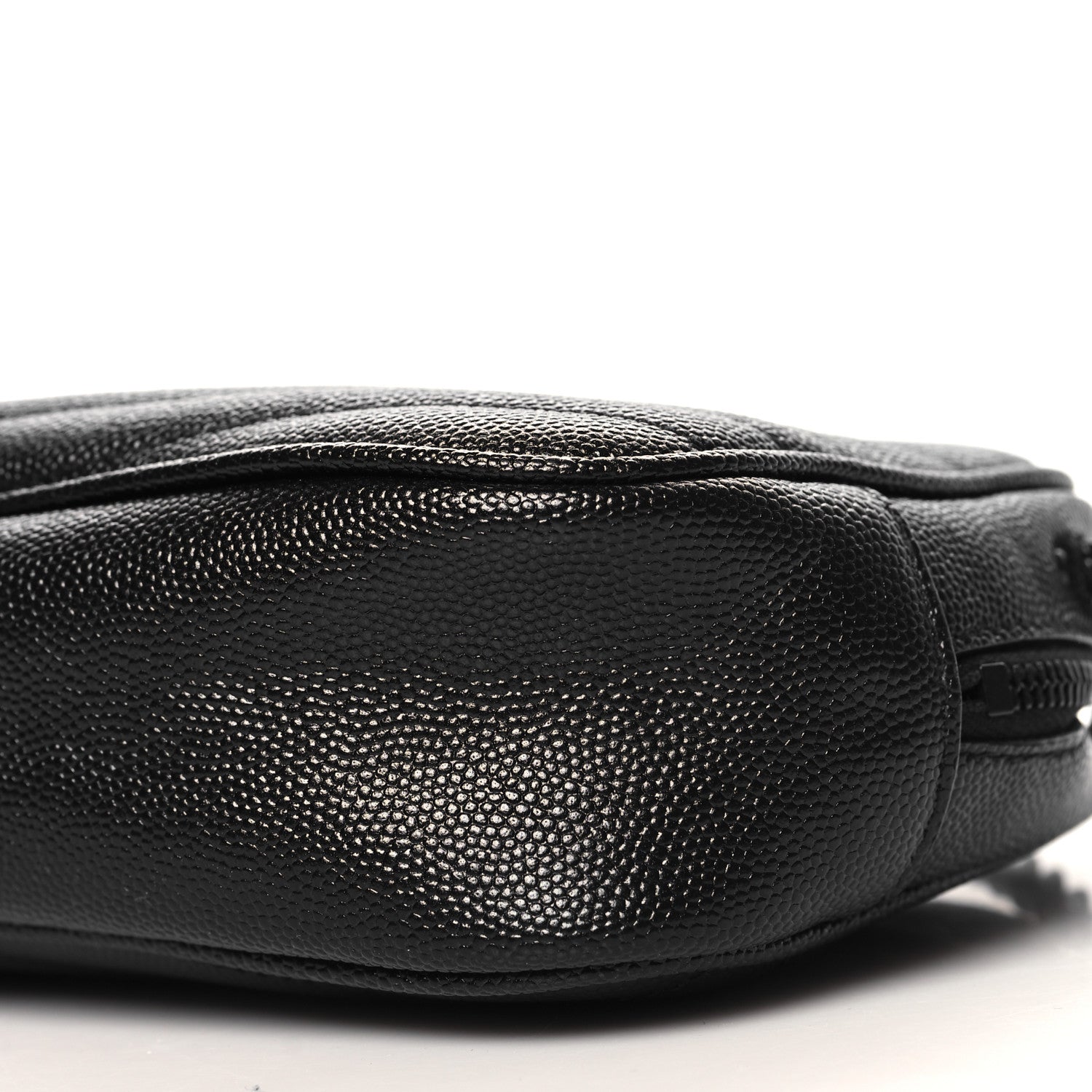 Saint Laurent Grain De Poudre Matelasse Monochrome Monogram Mini Lou Camera Bag Black 10 of 10