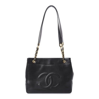 Chanel Caviar CC Shoulder Bag Black 1 of 11