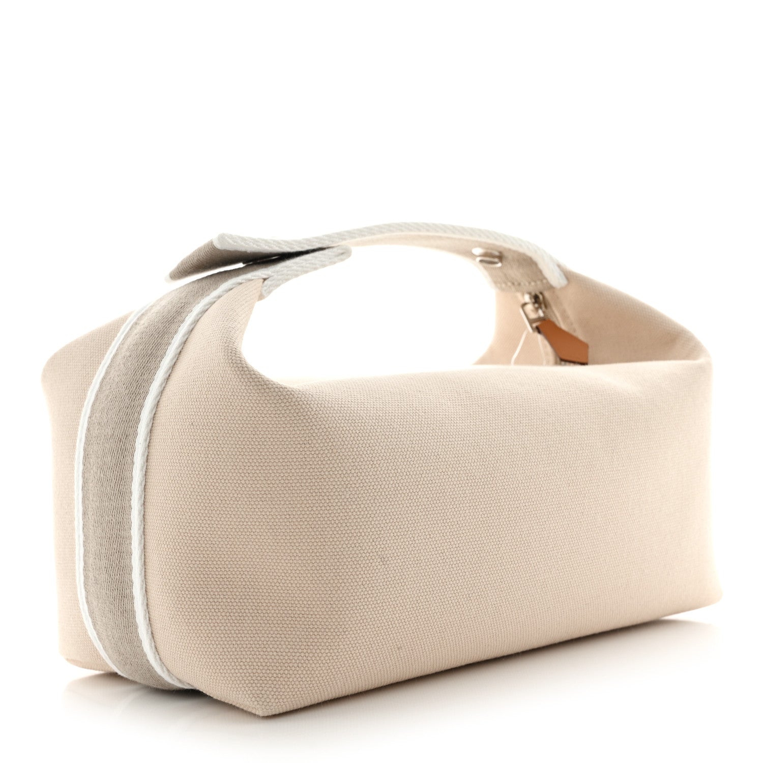 Hermes Canvas Small Bride-A-Brac Pouch Natural 3 of 6