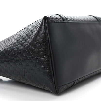 Gucci Soft Microguccissima Dome Satchel Black 9 of 14