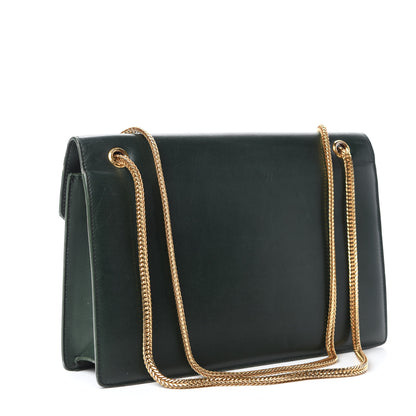 Saint Laurent Calfskin Medium Classic Betty Dark Green 3 of 18