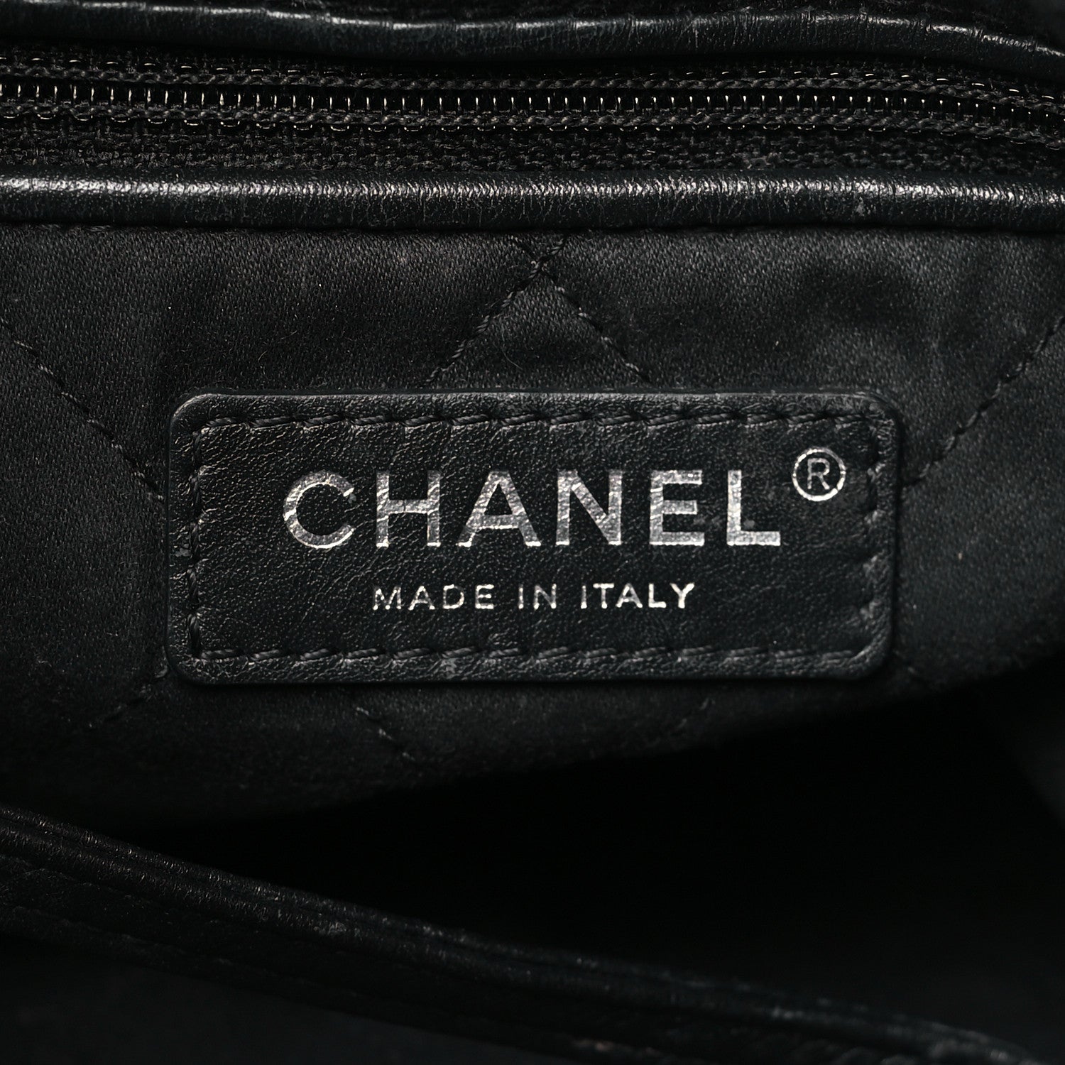 Chanel Shiny Calfskin Quilted Small Chanel 22 So Black 8 of 12