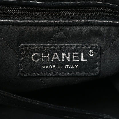 Chanel Shiny Calfskin Quilted Small Chanel 22 So Black 8 of 12
