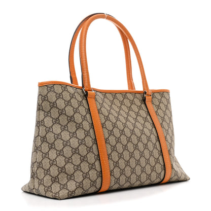Gucci GG Plus Monogram Medium Joy Tote Orange 3 of 12