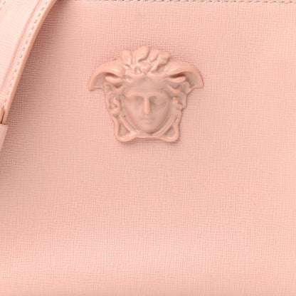 Versace Saffiano Calfskin Palazzo Chain Crossbody Light Pink 7 of 9