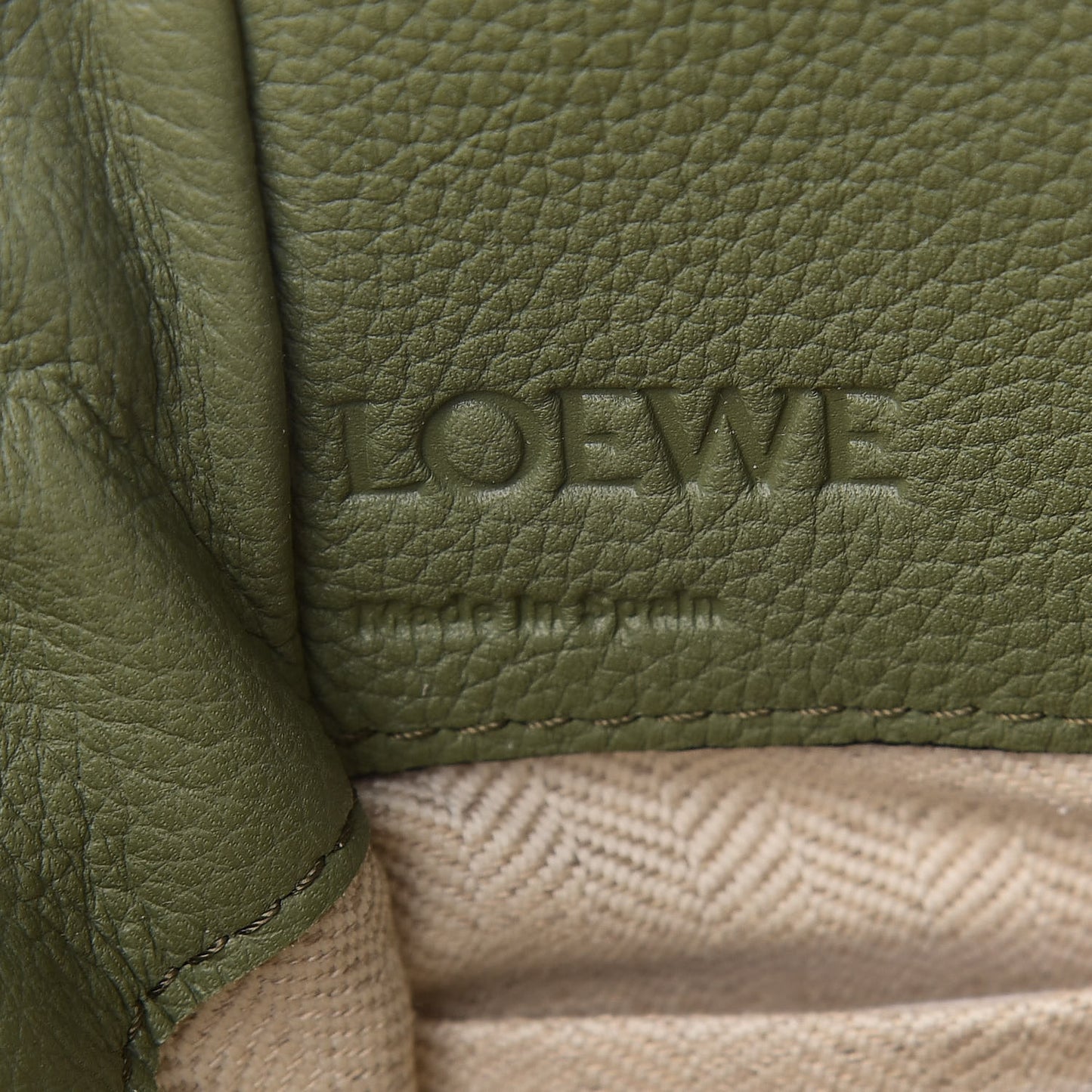 Calfskin Mini Hammock Shoulder Bag Avocado