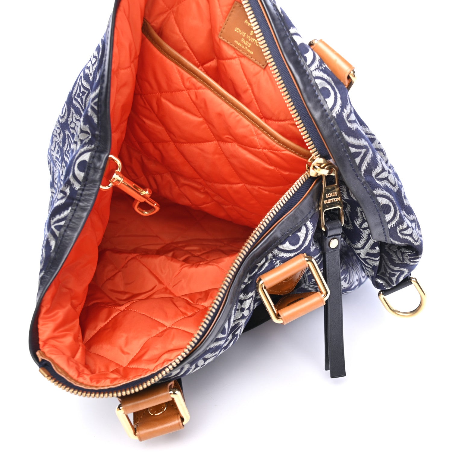 Louis Vuitton Jacquard Monogram Aviator Navy 4 of 5
